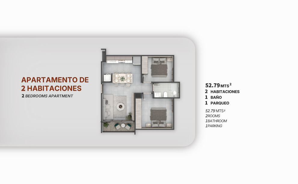 apartamentotipob